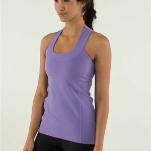 Lululemon Athletica Lavender Scoop Neck Tank Top 4